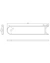 ROLLER * White Rectangle Base